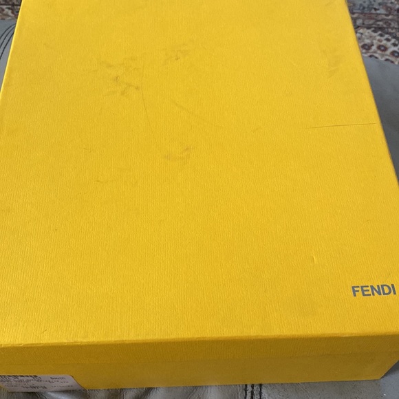 ❌SOLD❌FENDI Scotch Brown Sling Back Heels🤍🧡🤍 - Picture 12 of 13